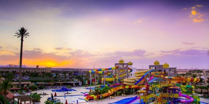 All inclusive dovolenka v Hurghade: letenka, 4 * hotel pri pláži a aquapark