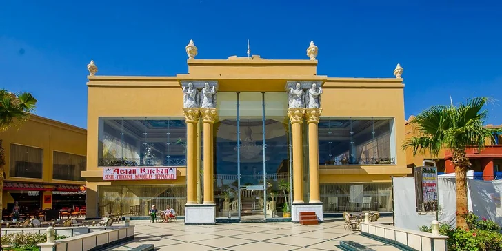 All inclusive dovolenka v Hurghade: 5 * hotel na pláži, aquapark, animačný program