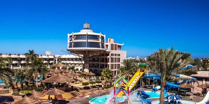 Dovolenka v 4* hoteli s all inclusive a privátnou plážou v centre obľúbeného letoviska Hurghada