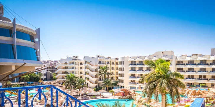 Dovolenka v 4* hoteli s all inclusive a privátnou plážou v centre obľúbeného letoviska Hurghada