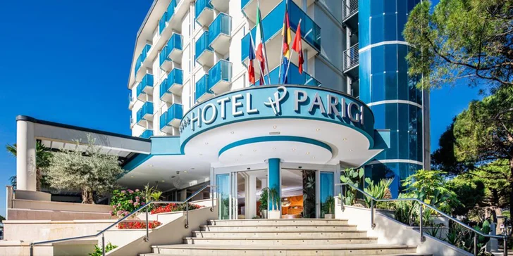 Letná dovolenka v Bibione: 3* hotel len 50 m od mora, s bazénom a raňajkami