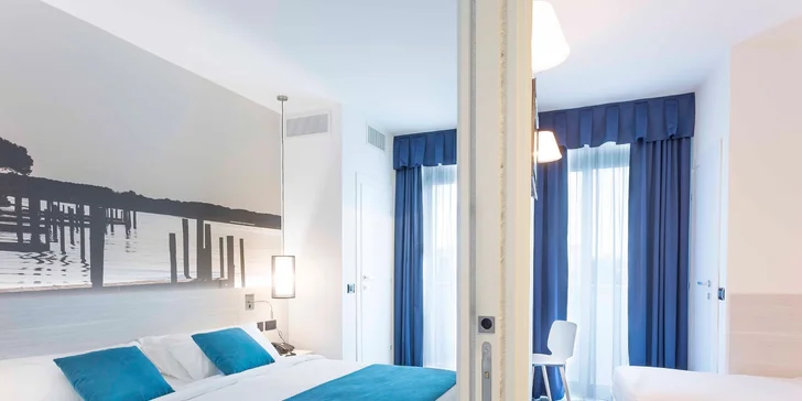 Letná dovolenka v Bibione: 3* hotel len 50 m od mora, s bazénom a raňajkami
