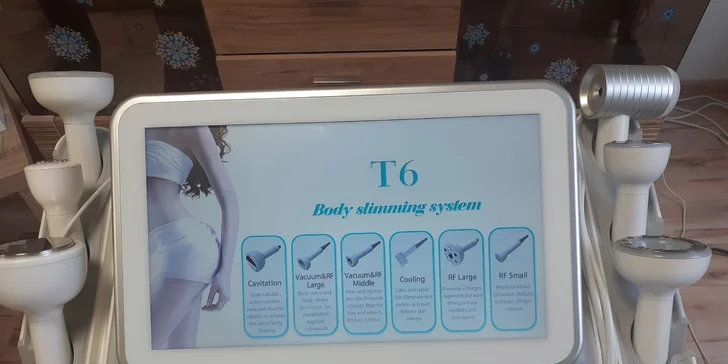Rádiofrekvencia tváre či tela aj s masážou či kavitáciou v Mia kozmetika