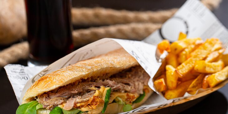Street food Fryday: belgické hranolčeky, flaguette menu či trhané bravčové mäsko