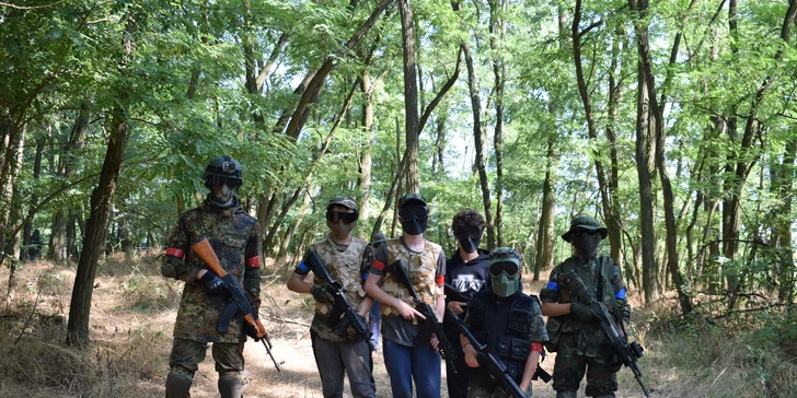 Akčný airsoftový detský tábor Légia: ako na bojovom poli