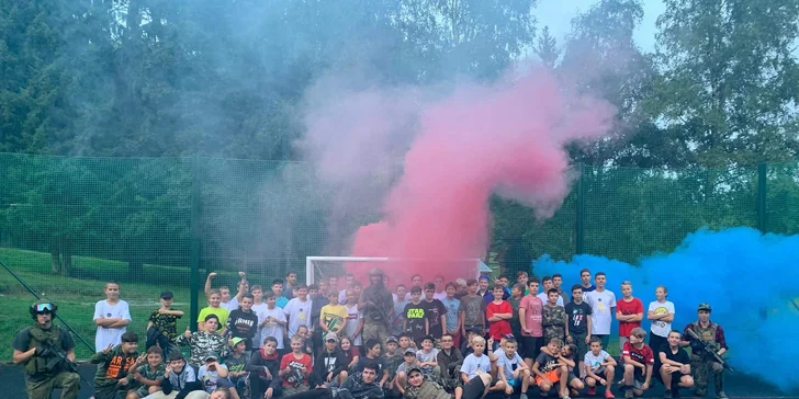 Akčný airsoftový detský tábor Légia: ako na bojovom poli