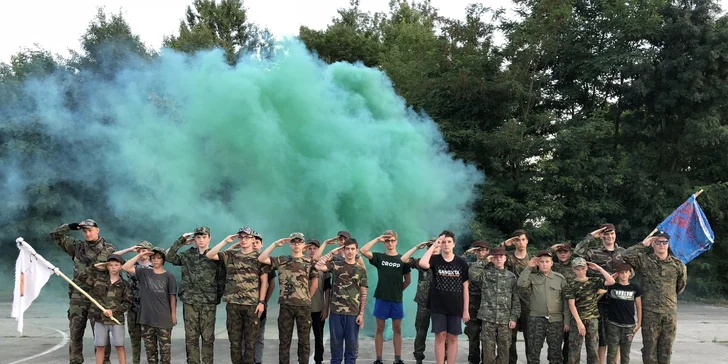 Akčný airsoftový detský tábor Légia: ako na bojovom poli