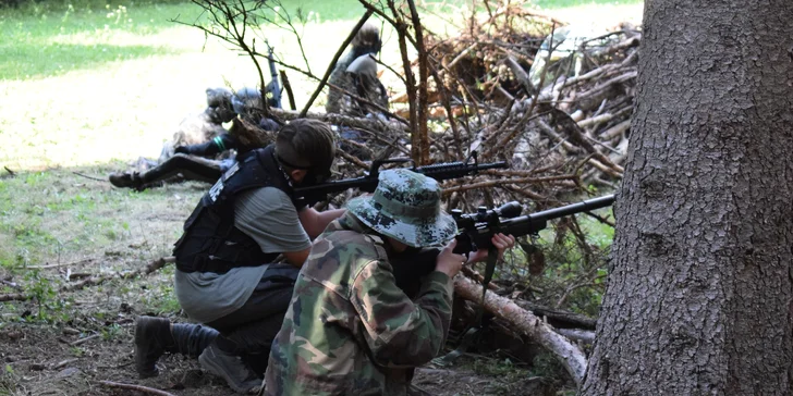 Akčný airsoftový detský tábor Légia: ako na bojovom poli