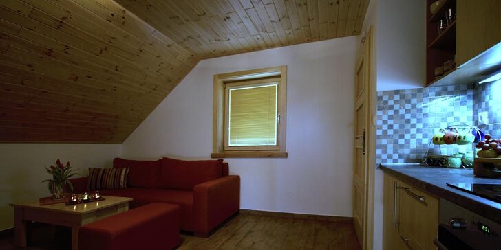 Apartmány Skihouse Jasná: v blízkosti zjazdovky, ubytovanie pre 4-7 osôb a dlhá platnosť voucherov