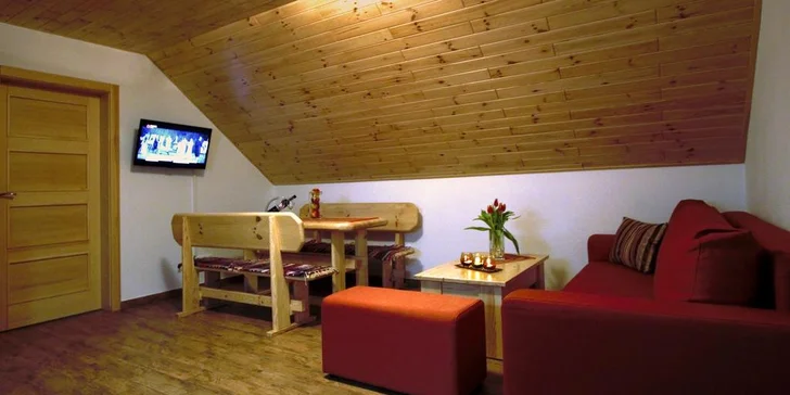Apartmány Skihouse Jasná: v blízkosti zjazdovky, ubytovanie pre 4-7 osôb a dlhá platnosť voucherov