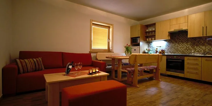 Apartmány Skihouse Jasná: v blízkosti zjazdovky, ubytovanie pre 4-7 osôb a dlhá platnosť voucherov