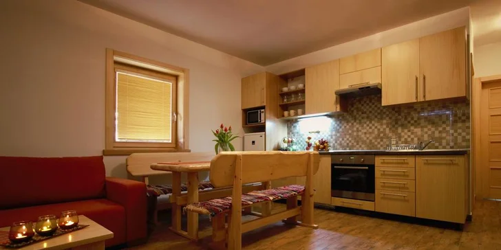 Apartmány Skihouse Jasná: v blízkosti zjazdovky, ubytovanie pre 4-7 osôb a dlhá platnosť voucherov