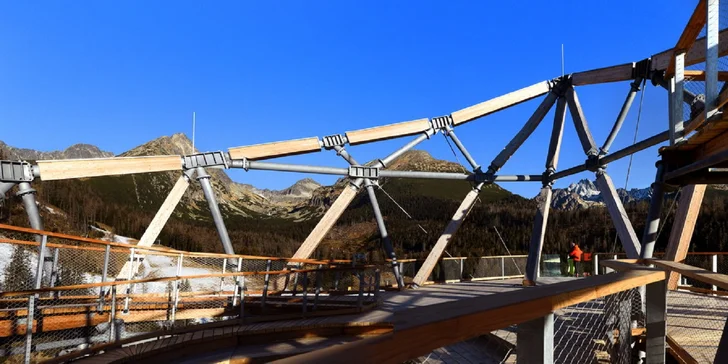 Vstupy na vyhliadkovú vežu TATRAS TOWER pri Štrbskom plese