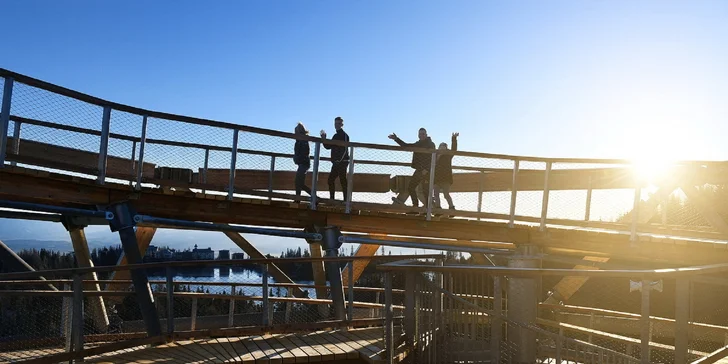 Vstupy na vyhliadkovú vežu TATRAS TOWER pri Štrbskom plese