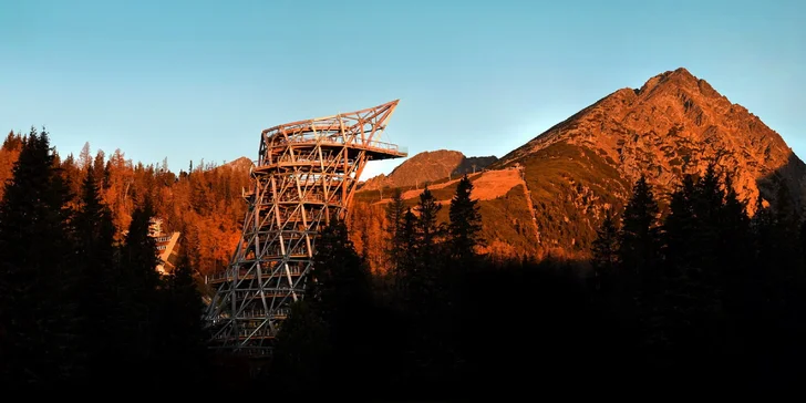 Vstupy na vyhliadkovú vežu TATRAS TOWER pri Štrbskom plese