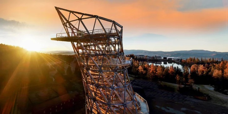 Vstupy na vyhliadkovú vežu TATRAS TOWER pri Štrbskom plese či jazda toboganom