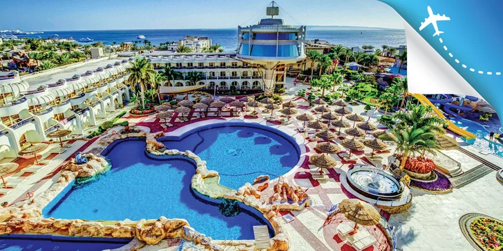 Dovolenka v 4* hoteli s all inclusive a privátnou plážou v centre obľúbeného letoviska Hurghada