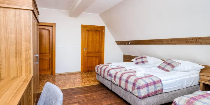 Oddych s wellness a raňajkami alebo polpenziou v poľských Tatrách: vhodné pre páry aj rodiny