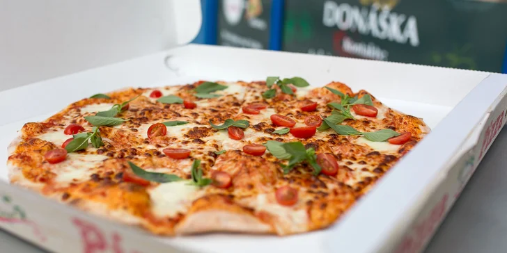 Pizza podľa vlastného výberu z 13 druhov - osobný odber