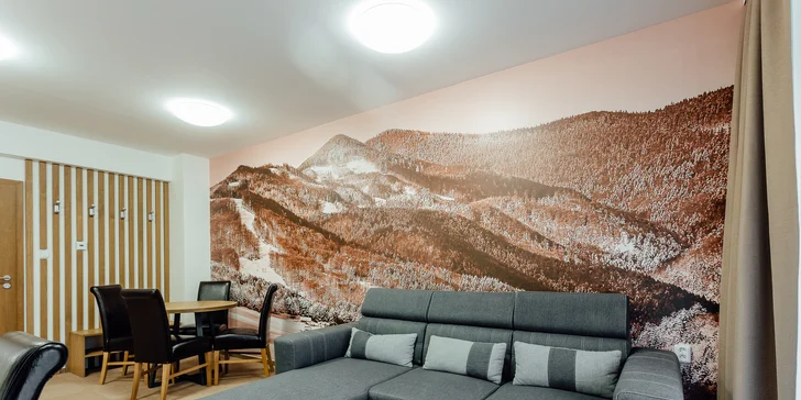 Aktívna rodinná dovolenka v nových apartmánoch Humno vo Valči s množstvom atrakcií v novom, úžasnom detskom parku YETI LAND