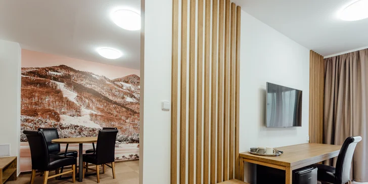 Aktívna rodinná dovolenka v nových apartmánoch Humno vo Valči s množstvom atrakcií v novom, úžasnom detskom parku YETI LAND