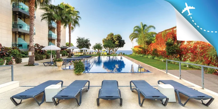 Dovolenka na ostrove Madeira: 4* hotel s raňajkami, bazénmi a výhľadom na more