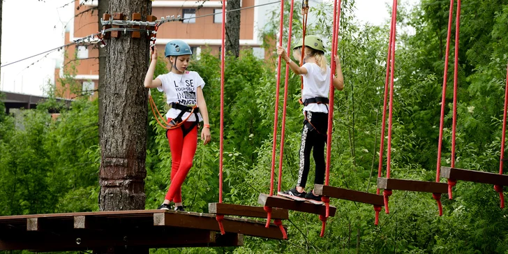 Veveričí lanový park na Štrbskom Plese - zážitok pre celú rodinu