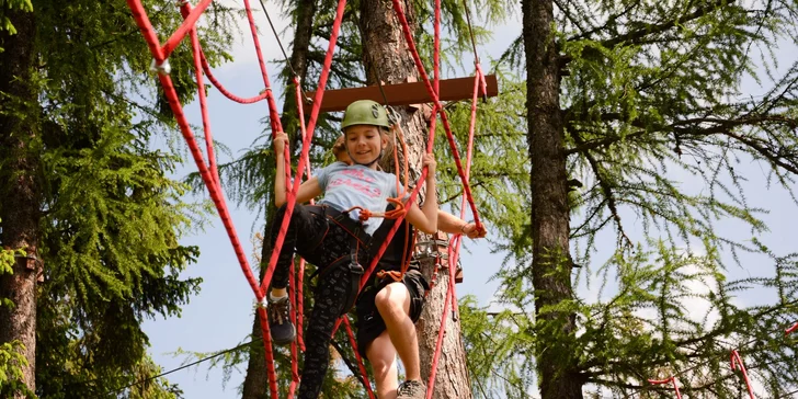Veveričí lanový park na Štrbskom Plese - zážitok pre celú rodinu