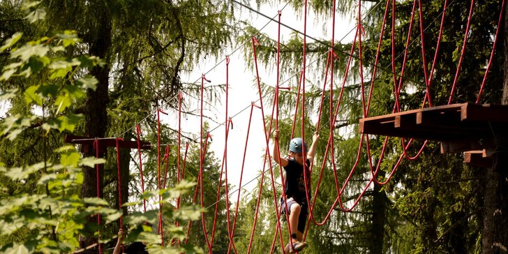 Veveričí lanový park na Štrbskom Plese - zážitok pre celú rodinu