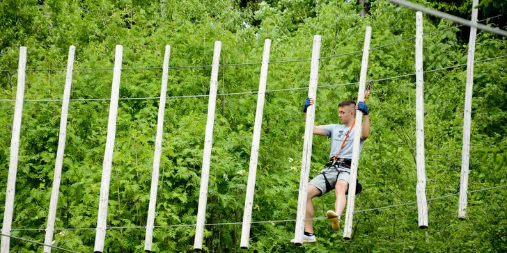 Veveričí lanový park na Štrbskom Plese - zážitok pre celú rodinu