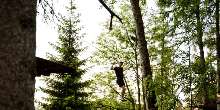 Veveričí lanový park na Štrbskom Plese - zážitok pre celú rodinu