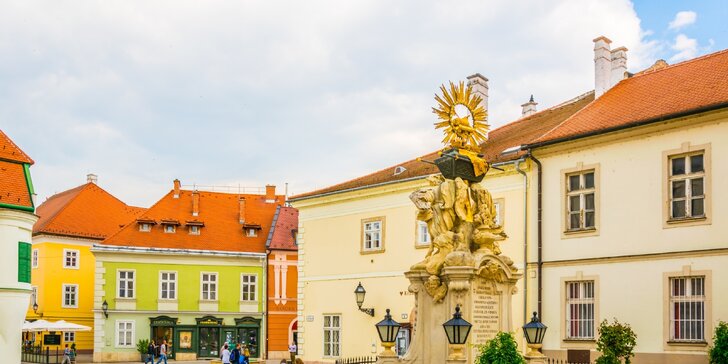 Pobyt priamo v barokovom centre mesta Győr v Hoteli Konferencia