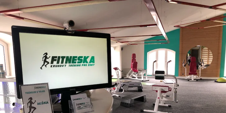 1-3 mesačné neobmedzené vstupy na kruhový tréning v centre FITNESKA