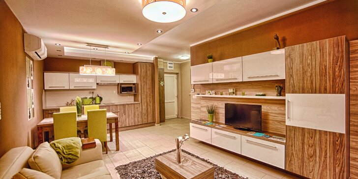 Pobyt pre páry aj rodiny s deťmi v Sárvári: moderné apartmány, skvelá strava a vstup do termálnych kúpeľov