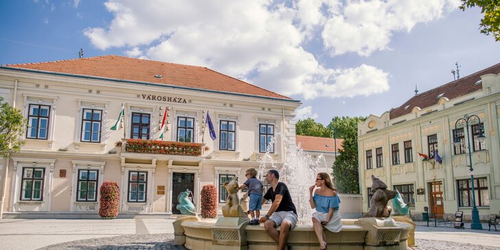 Nebeský oddych v kúpeľnom mestečku Sárvár: novootvorená rezidencia, bohatá strava a veľa športových aktivít