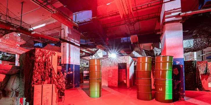 Super zábava pri laser tagu v HERO FACTORY