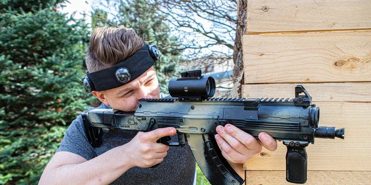 Super zábava pri laser tagu v HERO FACTORY
