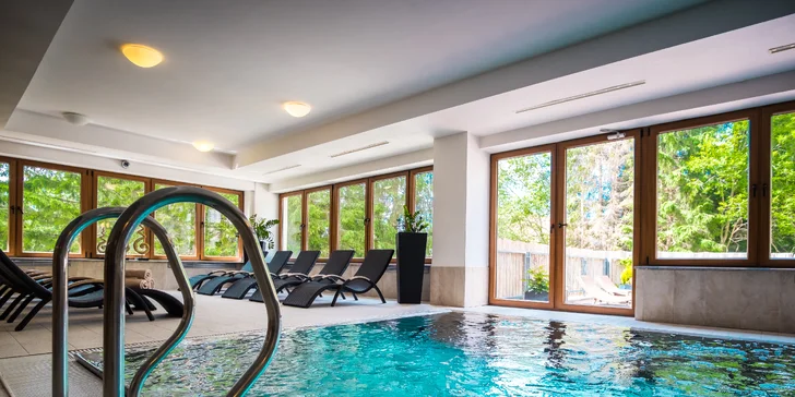 Luxusný wellness pobyt v boutique Hoteli FIS Jasná **** v NP Nízke Tatry s neobmedzeným wellness