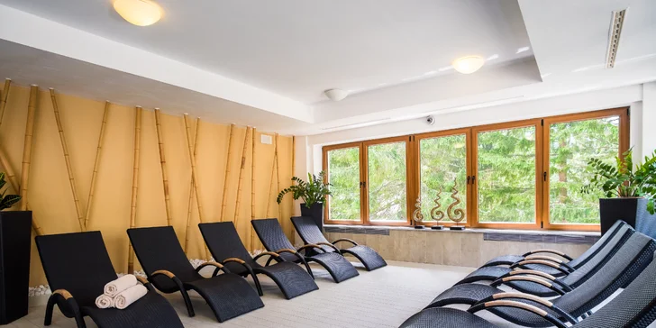 Luxusný wellness pobyt v boutique Hoteli FIS Jasná **** v NP Nízke Tatry s neobmedzeným wellness