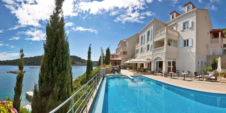 Dovolenka na chorvátskom ostrove Šipan: hotel so súkromnou plážou, bazénom a farmou