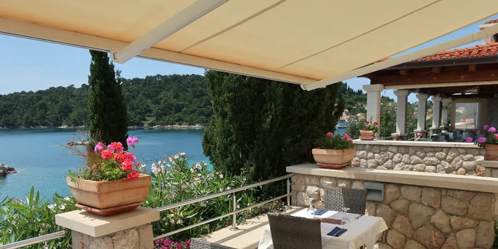 Dovolenka na chorvátskom ostrove Šipan: hotel so súkromnou plážou, bazénom a farmou