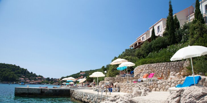 Dovolenka na chorvátskom ostrove Šipan: hotel so súkromnou plážou, bazénom a farmou