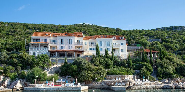 Dovolenka na chorvátskom ostrove Šipan: hotel so súkromnou plážou, bazénom a farmou