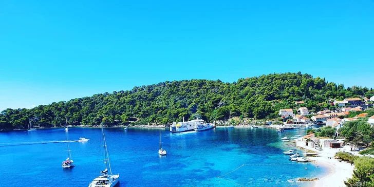 Dovolenka na chorvátskom ostrove Šipan: hotel so súkromnou plážou, bazénom a farmou