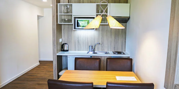 Pobyt v útulnom a modernom komplexe Residence ŠÍRAVA*** apartmánový dom len 950 m od Thermalparku Šírava