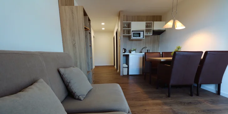 Idylický pobyt v komplexe Residence ŠÍRAVA*** apartmánový dom len 950 m od Thermalparku Šírava