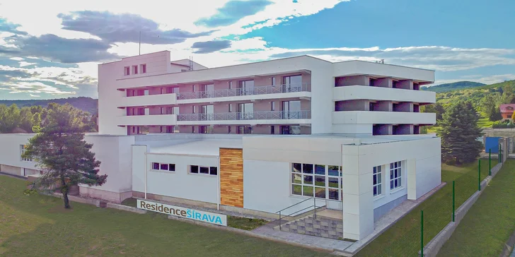 Pobyt v útulnom a modernom komplexe Residence ŠÍRAVA*** apartmánový dom len 950 m od Thermalparku Šírava