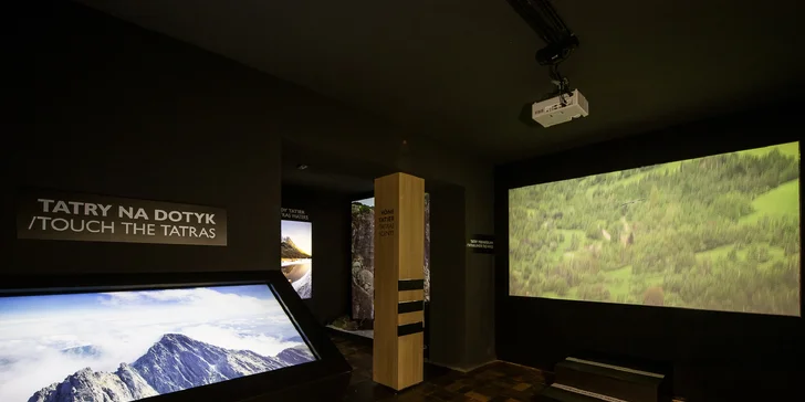 Vstupenky na zážitkovú prehliadku tatranskej prírody v digitálnej galérii TATRY VNÚTRI