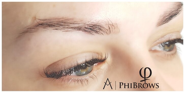 Permanentý make-up obočia: 5D PhiBrows microblading v Luxury Esthetic
