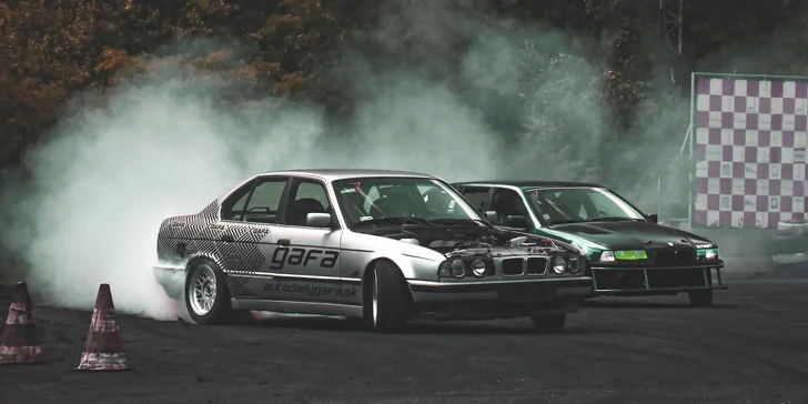 Vstupenky na SCHUDNI DRIFT CUP + 3 kolá spolujazdy počas tréningov